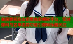 美国萝莉岛女明星独家揭秘平台，实时爆料与名单追踪功能引爆娱乐圈关注