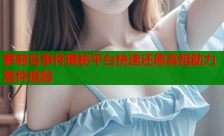 萝莉岛事件揭秘平台快速还原真相助力案件追踪