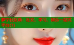 萝宁社区莉：社交、学习、娱乐一站式平台(1)