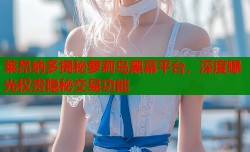 莱昂纳多揭秘萝莉岛黑幕平台，深度曝光权贵隐秘交易功能