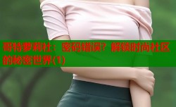 哥特萝莉社：密码错误？解锁时尚社区的秘密世界(1)