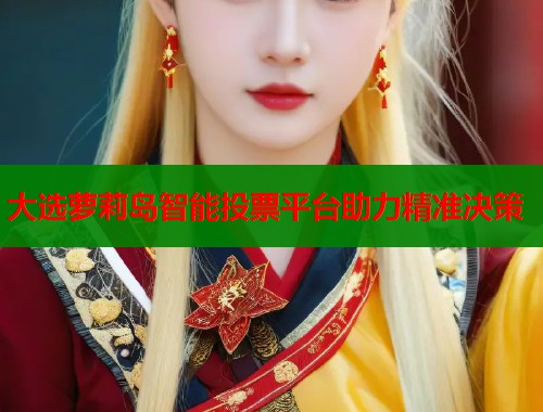 大选萝莉岛智能投票平台助力精准决策  第1张