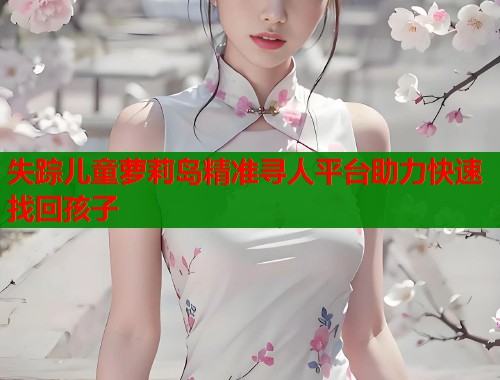 失踪儿童萝莉岛精准寻人平台助力快速找回孩子  第1张