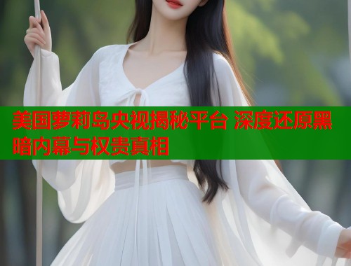 美国萝莉岛央视揭秘平台 深度还原黑暗内幕与权贵真相  第1张
