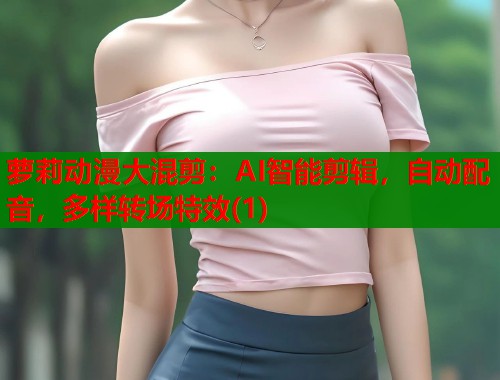 萝莉动漫大混剪：AI智能剪辑，自动配音，多样转场特效(1)  第1张
