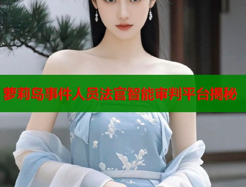 萝莉岛事件人员法官智能审判平台揭秘  第1张