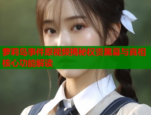 萝莉岛事件原视频揭秘权贵黑幕与真相核心功能解读  第1张