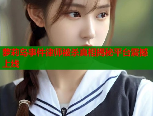 萝莉岛事件律师被杀真相揭秘平台震撼上线  第1张