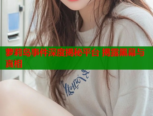 萝莉岛事件深度揭秘平台 揭露黑幕与真相  第1张